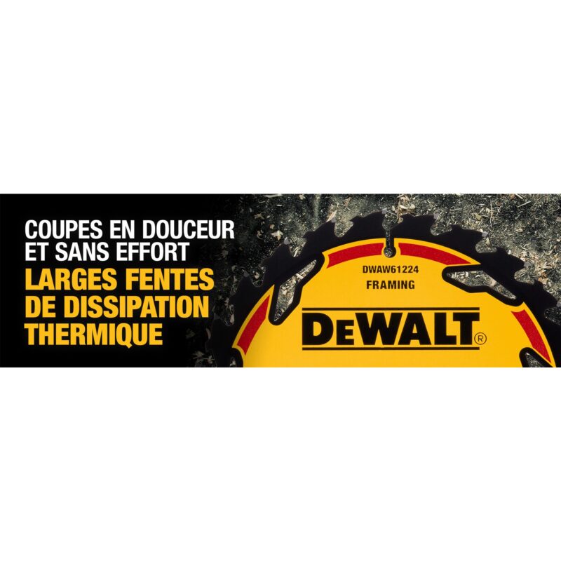 Lames de scie circulaire DEWALT ELITE SERIES 6 1/2 po 24 dents™ – Image 5