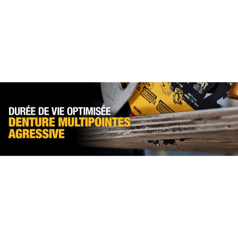 Lames de scie circulaire DEWALT ELITE SERIES 6 1/2 po 24 dents™ – Image 2