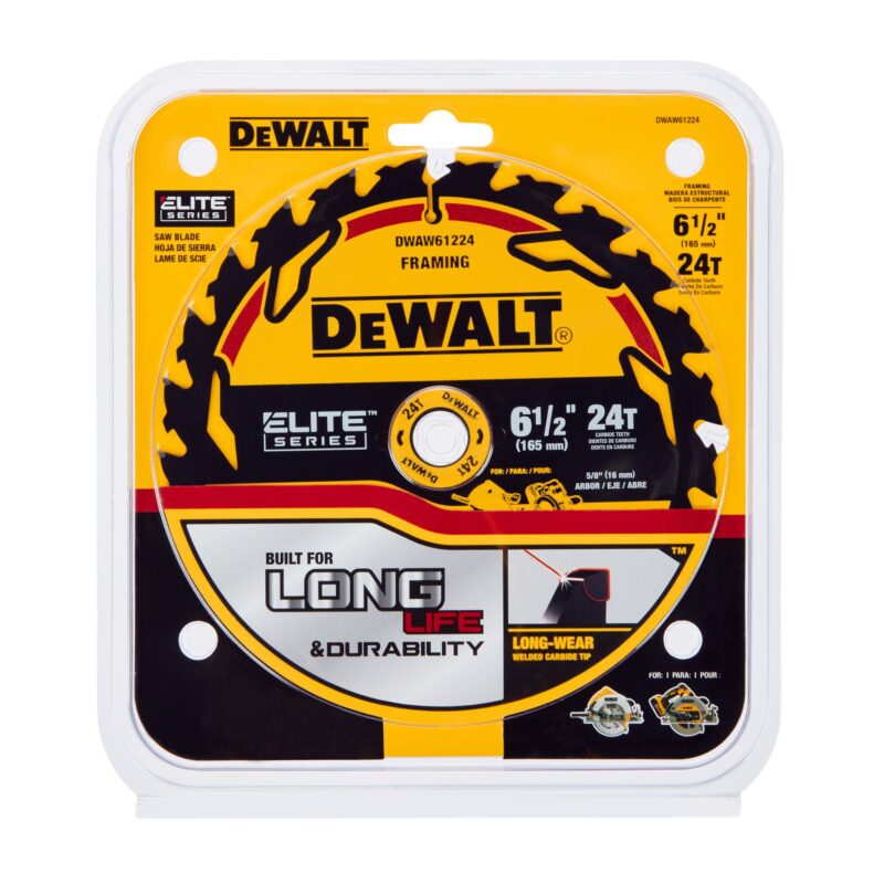 Lames de scie circulaire DEWALT ELITE SERIES 6 1/2 po 24 dents™ – Image 3