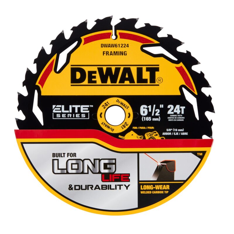 Lames de scie circulaire DEWALT ELITE SERIES 6 1/2 po 24 dents™ – Image 4